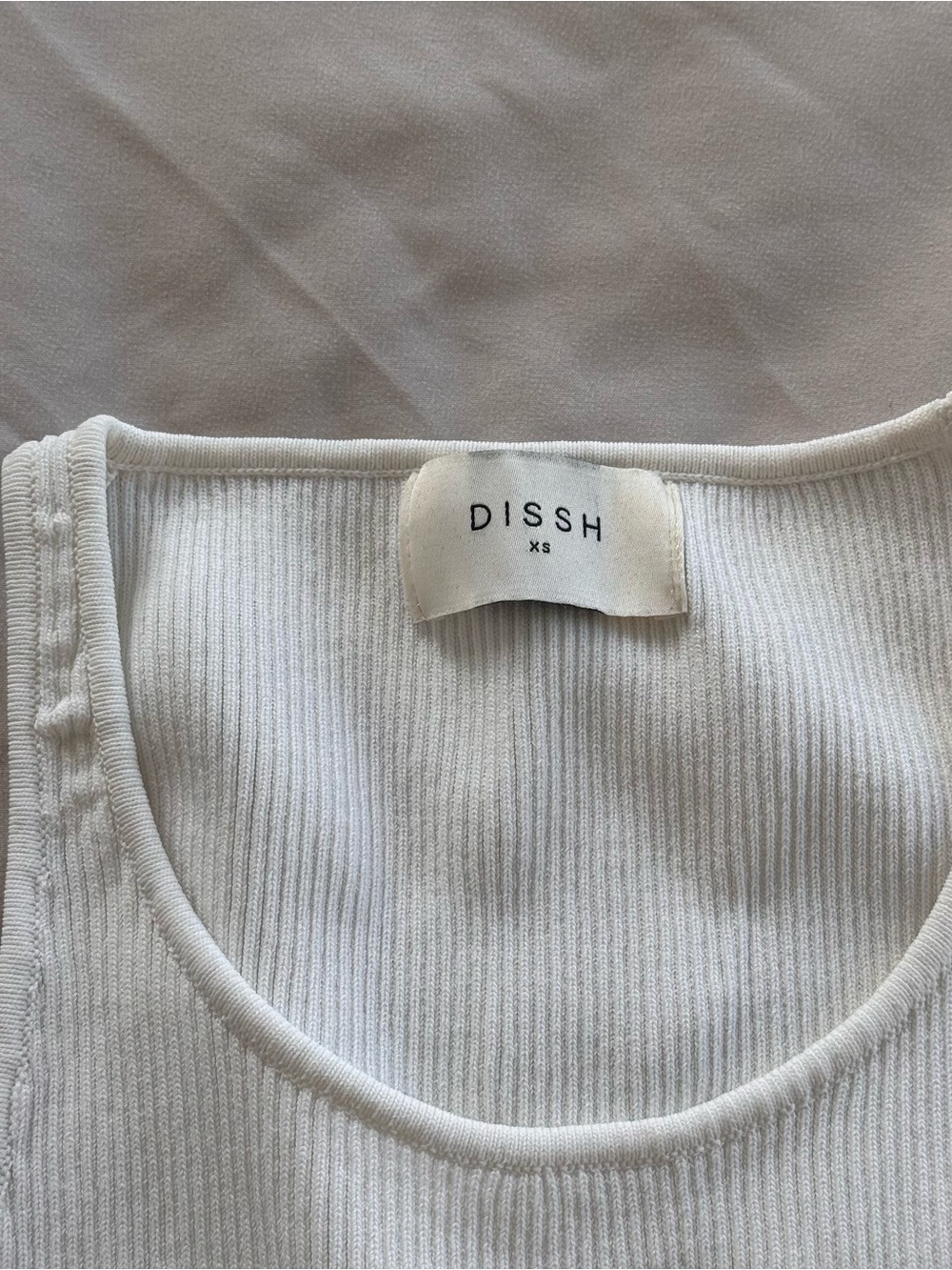 DISSH Ribbed Knit Tank Top - Picture 2 of 3